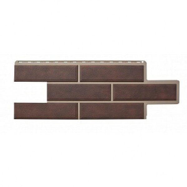 Фасадная панель Альта-Профиль - Коллекция "Венецианский Камень", Коричневый купить в Можайске