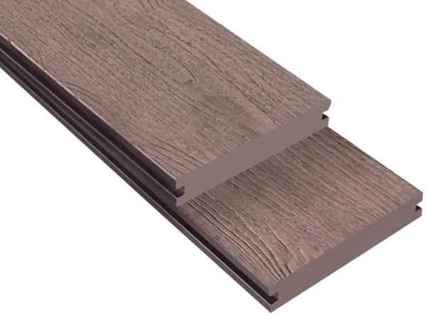 Террасная доска ДПК Outdoor 3D полнотелая NEVADA/CALIFORNIA BROWN коричневая микс купить в Можайске