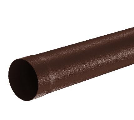 Водосток Aquasistem, Система 150/100 - Труба водосточная 3.00м RAL 8017 Коричневый matt купить в Можайске