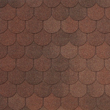 Гибкая черепица Tegola ASSISI terracotta 420 купить в Можайске
