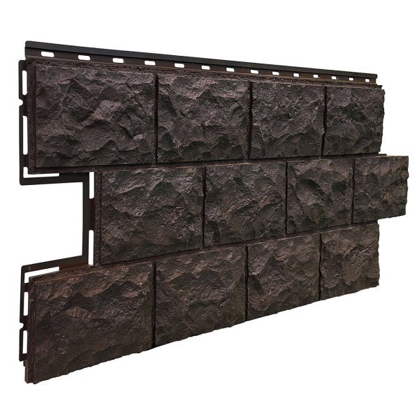 Фасайдинг Серия «Доломит» Тёмно Коричневый купить в Можайске