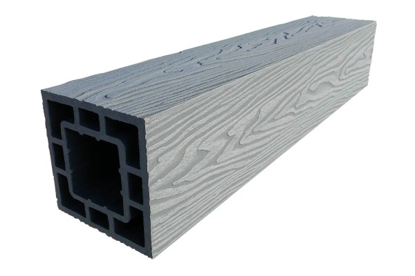 Столб опорный ДПК Deckart 125×125 Серый купить в Можайске