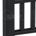Комплект крышка/юбка для столба SEQUOIA BLACK купить в Можайске