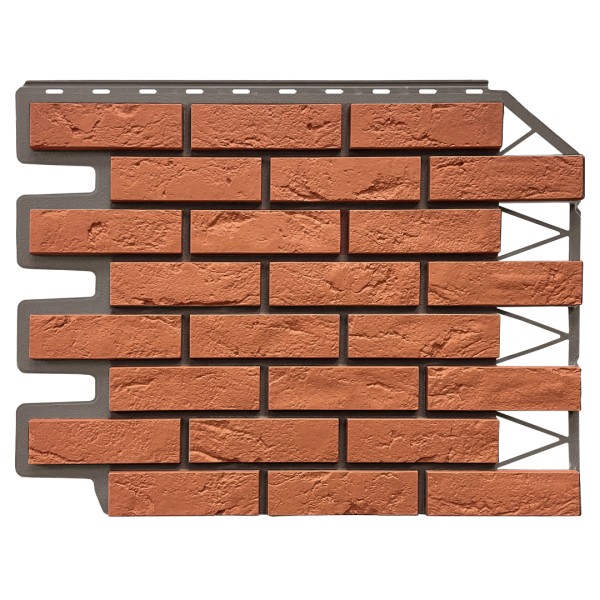 Фасадная панель FineBer, Кирпич Баварский, Терракотовый купить в Можайске