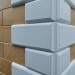 Угол Наружный к Фасадным Термопанелям Доломит Дагестанский Камень 400 мм Белый купить в Можайске