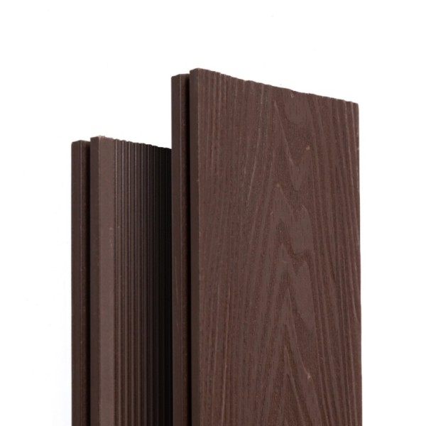 Террасная доска Ecodecking Экстра 3D полнотелая Графит купить в Можайске