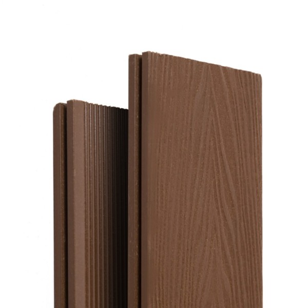 Террасная доска Ecodecking Экстра 3D полнотелая Шоколад купить в Можайске