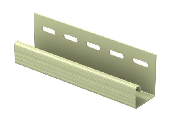 J-планка Ю-пласт Классика зелёная купить в Можайске