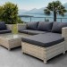 Комплект мебели AFINA плетеной из иск. ротанга YR821G Grey/Grey купить в Можайске