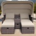 Комплект мебели AFINA плетеной из иск. ротанга AFM-330B Brown купить в Можайске