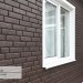Фасадная панель Ю-Пласт Стоун Хаус Кирпич Коричневый купить в Можайске