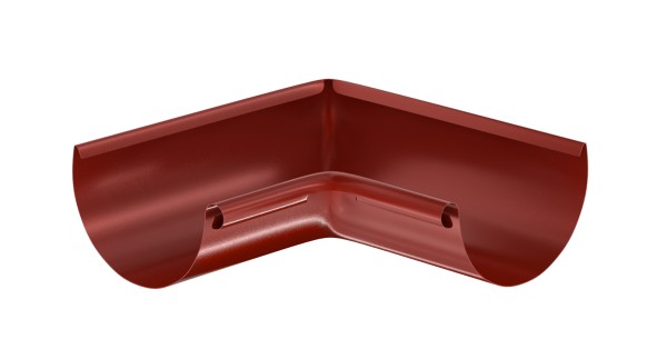 Водосток Aquasistem, система 125x90 - Угол желоба, внутренний 90° RR 29 Бургундский купить в Можайске