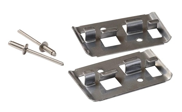 Кляймер Профи с заклёпкой по металлу (нержавейка) купить в Можайске