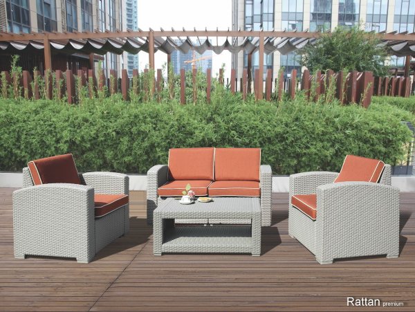 Уличные диваны и кресла коллекции Rattan Premium 4 купить в Можайске
