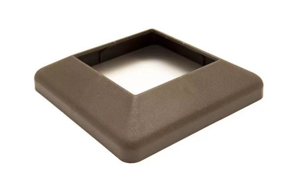 Крышка нижняя ПВХ для столба Deckart 125х125 Венге купить в Можайске