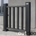 Ограждение из ДПК Outdoor Классик 3D STORM чёрный купить в Можайске