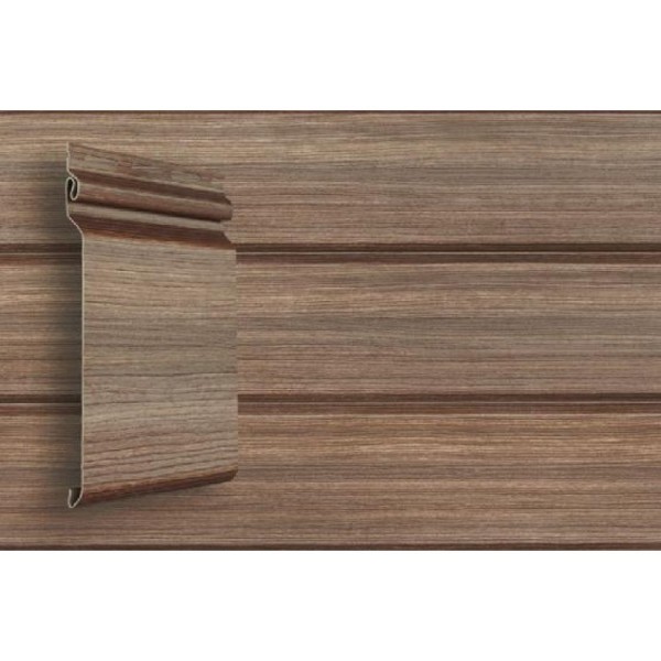 Виниловый сайдинг Grand Line Natural-Брус Tundra - Кедр купить в Можайске