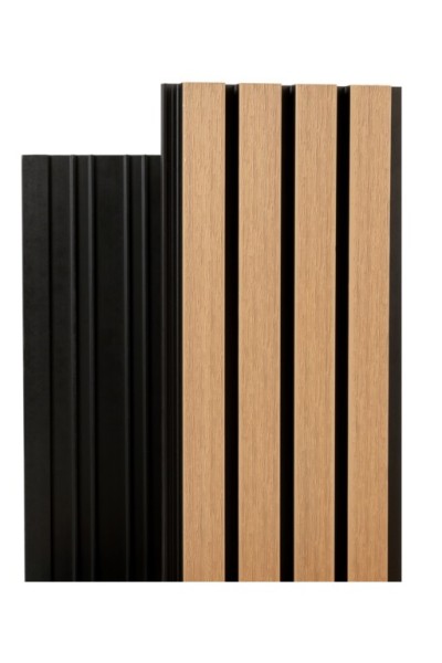 Фасадная реечная панель Ecodecking Скай коэкструзия 200х20х3000 Бук купить в Можайске