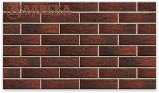 Фасадные Термопанели Аляска Cherry Rustic купить в Можайске