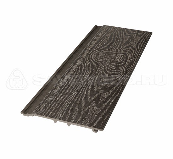 Сайдинг из дпк savewood sw-cedrus тангенциальный распил темно-коричневый купить в Можайске