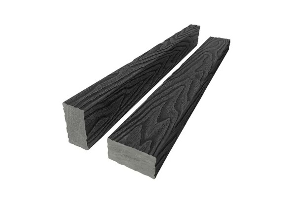 Брус лавочный 3D-тиснение 30х60 Графит купить в Можайске