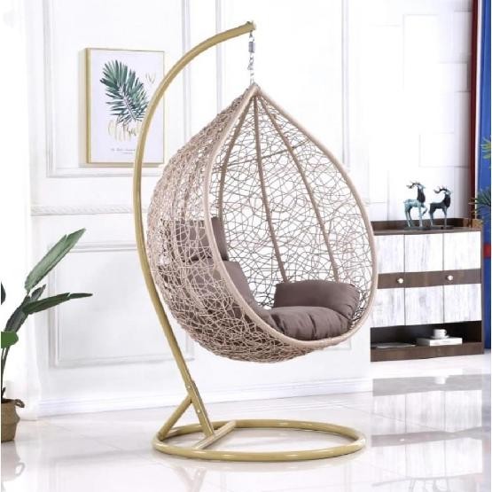 Кресло Подвесное из искусственного ротанга AFM-169A-XLB Beige купить в Можайске