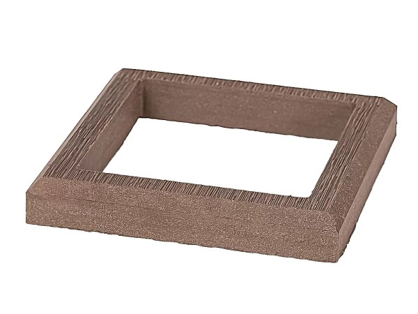 Рамка ДПК для столба 100x100 Шоколад купить в Можайске