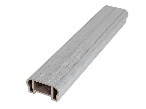 Перила верхнее фигурное Woodvex Co-Extrusion Серый купить в Можайске