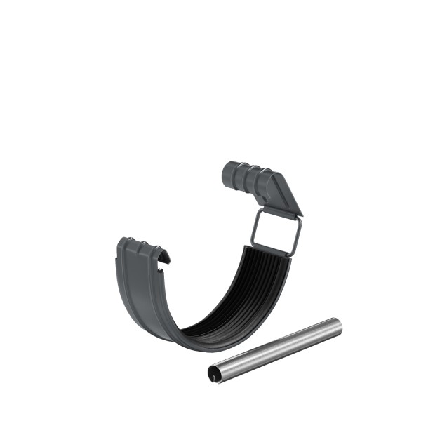 Водосток Aquasistem, система 150x100 - Соединитель желоба в комплекте RR 23 Маренго купить в Можайске