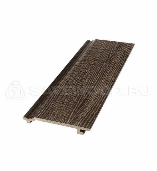 Сайдинг из дпк savewood sw-sorbus радиальный распил темно-коричневый купить в Можайске