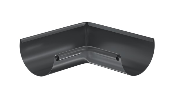 Водосток Aquasistem, система 150x100 - Угол желоба, внутренний 90° RR 23 Маренго купить в Можайске