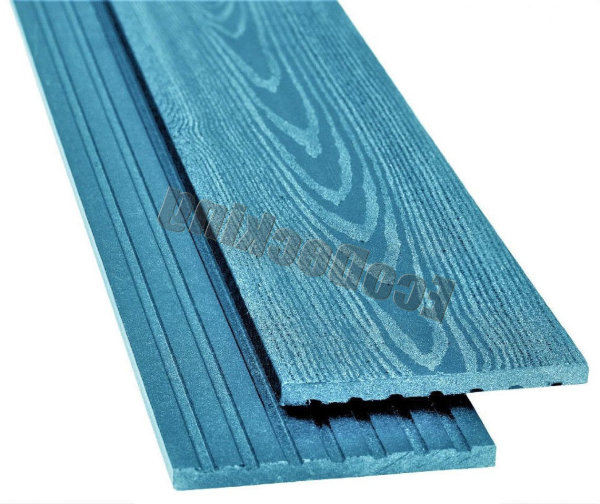 Заборная доска   из ДПК ECODECKING Лазурь купить в Можайске