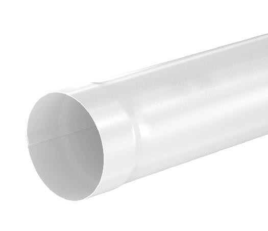 Водосток Aquasistem, система 125x90 - Труба водосточная 3.00м RR 20 Белый купить в Можайске