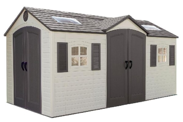 Сарай пластиковый LifeTime 15x8 DD купить в Можайске