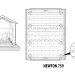 Сарай пластиковый Newton 759 купить в Можайске