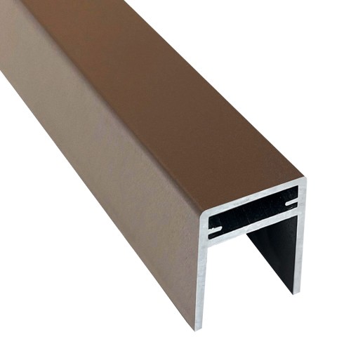 П-профиль Алюминиевый EasyDecking 35x25 Венге купить в Можайске