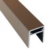 П-профиль Алюминиевый EasyDecking 35x25 Венге купить в Можайске