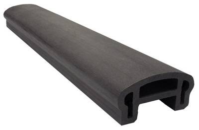 Перила вехнее фигурное Woodvex Select Графит купить в Можайске