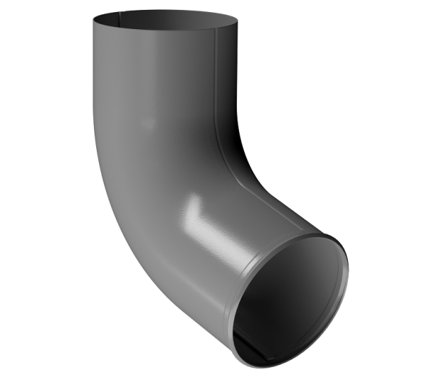 Отвод трубы D90 Döcke STAL PREMIUM Графит, (RAL 7024) купить в Можайске