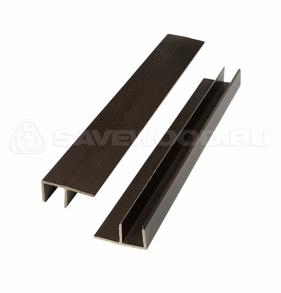 F-профиль ДПК Savewood – Тёмно-коричневый купить в Можайске