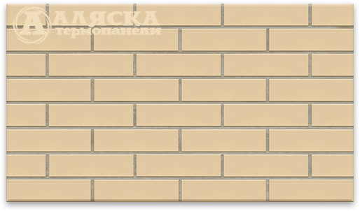 Фасадные Термопанели Аляска Krem Glatt купить в Можайске