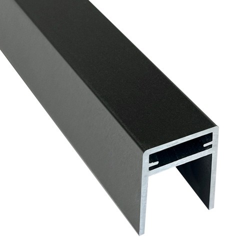 П-профиль Алюминиевый EasyDecking 35x25 Черное дерево купить в Можайске