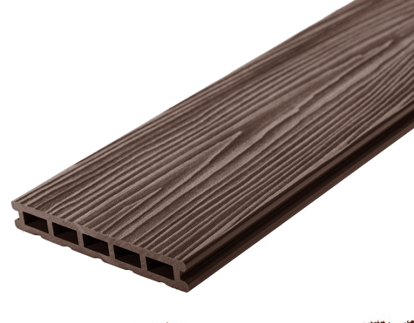 Террасная доска из ДПК RusDecking Unodeck Mogano - Венге купить в Можайске