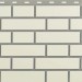 Фасадная панель Альта-Профиль, Кирпич Клинкерный, Белый купить в Можайске