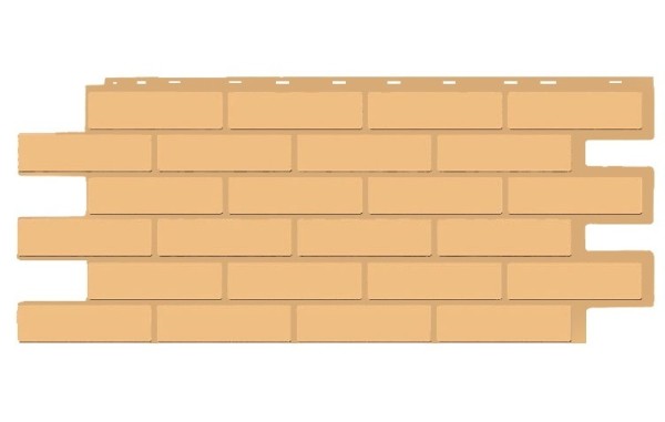 Фасадная панель T-Siding Кирпич Модерн Эко Крем купить в Можайске