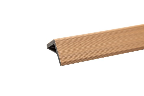 Уголок торцевой Ecodecking Скай коэкструзия 45х45х3000 Бук купить в Можайске