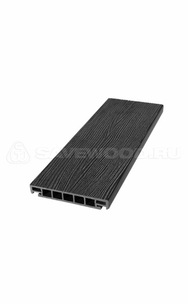 Террасная доска из ДПК SW Salix (S) (R) черный купить в Можайске